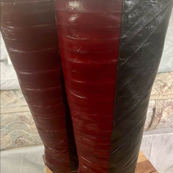 Tory Burch patchwork boots - Picture 5 of 8